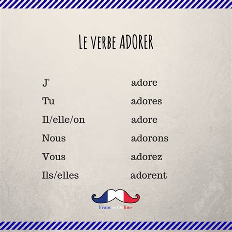 translate j'adore to english.